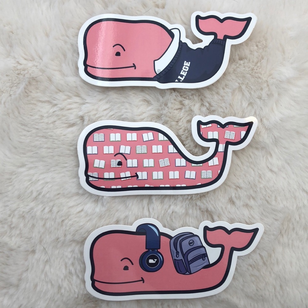 Vineyard Vines stickers (3)